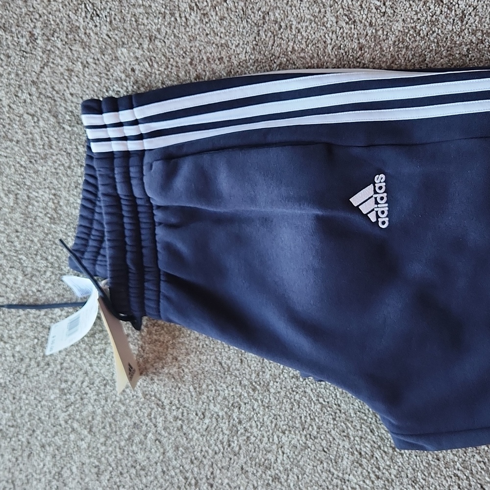 Adidas Men's Fleece Warm-up Pants